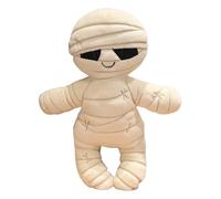 Cuscino di peluche di zucca e mummia - divertente cuscino decorativo di Halloween, accento ripieno festivo | Elegante Halloween Mummia bambola peluche, una decorazione per la casa a tema autunnale