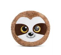 Cuscino di peluche GLUBSCHIS Bradipo Heywood 32x32cm marrone - Soffice cuscino morbido per bambini, bambine, neonati e amanti dei peluche - Ideale a casa, all'asilo o in viaggio