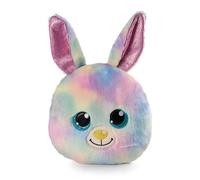 Cuscino di peluche GLUBSCHIS coniglio Rainbow Candy 32x32cm colorato - Soffice cuscino per bambini, bambine, neonati e amanti dei peluche - Ideale a casa, all'asilo o in viaggio