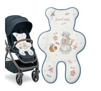 Cuscino Di Raffreddamento Per Passeggino - Imbottitura Per Assorbimento Degli Urti Cuscino Di Fodera Estivo In Seta Di Ghiaccio Traspirante Per Genitori Madri Babysitter Picnic Spiaggia Zoo Viag