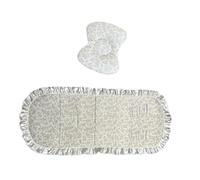 Cuscino di raffreddamento traspirante per passeggini per bambini morbido sicuro lavabile in lavatrice portatile design pieghevole Passeggini Pad di raffreddamento