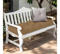 Cuscino di ricambio per panca da esterno, cuscino rimovibile per panca da giardino, 90 x 50 x 8 cm, cuscino per mobili da patio, comfort elegante per sedie all'aperto