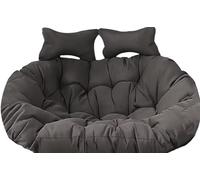 Cuscino di ricambio per sedia a dondolo in vimini a due posti, lavabile, spessa e grande, impermeabile e resistente al sole.(L,150 * 110cm/59 * 43in)