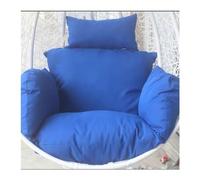 Cuscino di ricambio per sedia a forma di uovo, rimovibile, per sedie a dondolo da interni ed esterni, con poggiatesta, perfetto per rilassarsi a bordo piscina