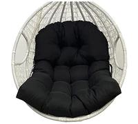Cuscino di ricambio per sedia a uovo, lavabile, spesso, morbido, per uso interno ed esterno, cuscino di supporto per la schiena dell'amaca da giardino e ufficio