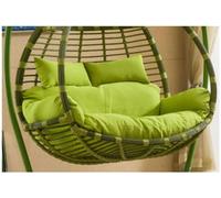 Cuscino di ricambio per sedia sospesa, cuscini impermeabili per sedia a uovo per dondolo a 2 posti in rattan, cuscino per amaca da giardino all'aperto