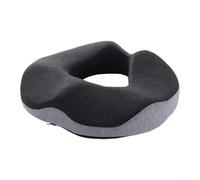 Cuscino di Seat della schiuma di memoria respirabile, cuscino di Seat del cuscinetto del cotone di memoria smontabile per sollievo del coccige per la sedia a