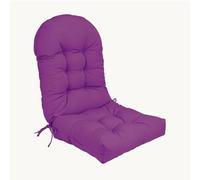 Cuscino di sedia Adirondack in alto, cuscino per sedia a dondolo impermeabile, cuscini per patio per mobili per esterni,Viola