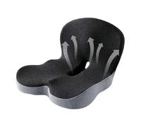 Cuscino Di Seduta A Forma Di L In Schiuma Viscoelastica - Ergonomico Un Pezzo Supporto Lombare Per Il Coccige | Sedia Confortevole Auto Ufficio Sedia A Rotelle RV Campeggio Teatro Camera Da Letto