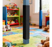 Cuscino di sicurezza per bastone, rimovibile e riutilizzabile, per proteggere le colonne in cantina e sale giochi