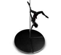 Cuscino di sicurezza per danza, imbottitura pieghevole spessa 5,1 cm, per pole dance, ginnastica e fitness, protezione anticaduta portatile per una maggiore stabilità