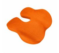 Cuscino di Sollevamento per Sedile Auto con Nucleo in Memory Foam E Base Stabile per Migliorare La Della Strada Adatto per Lezioni di Guida E, Arancione corallo, Arancione Corallo, Modello Semplice