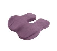 Cuscino di Sollevamento per Sedile Auto con Nucleo in Memory Foam E Base Stabile per Migliorare La Della Strada Adatto per Lezioni di Guida E, Viola nebbia, color to 9