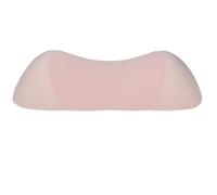 Cuscino di sostegno lombare, cuscino ad alta densità in schiuma di memoria e velluto per la parte bassa della schiena per dormire Cuscino ergonomico per il sonno in vita (Rosa