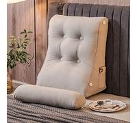 cuscino di sostegno per la schiena Cuscino di supporto for posizionamento triangolare della testiera del divano letto, cuscino for la lettura del cuscino lombare del divano con cuscino for il collo re