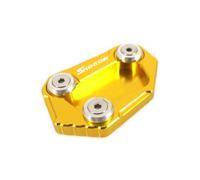 Cuscino di supporto laterale per moto Per BM@&W S1000R S1000 R S 1000R 2014-2019 2018 2017 Moto CNC Cavalletto Piede Estensione Laterale Pad Piastra Di Supporto Ingrandisci Stand(Gold)