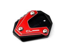 Cuscino di supporto laterale per moto Per HON@&DA CL500 CL250 CL300 CL 250 300 500 2023 Accessori Estensione Cavalletto Laterale In Alluminio Per Motocicletta(Red-CL)