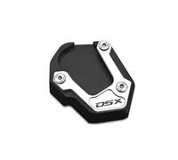Cuscino di supporto laterale per moto Per Loncin VOGE DS525X DS900X DSX900 DSX525 DSX Piastra Di Supporto Allargata Nuova Estensione Per Cavalletto Laterale In(Silver DSX)