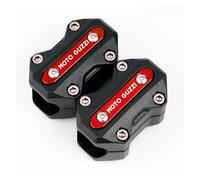 Cuscino di supporto laterale per moto Per Moto Guzzi V85TT 2020 2021 V85 TT Accessori Motore Paraurti Protezione Cavalletto Estensione Del Piede Laterale Pad(Bumper guard-red)