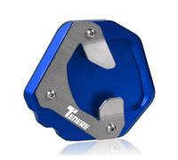Cuscino di supporto laterale per moto PER TENERE 700 2019-2023 World Raid 2022 2023 Moto CNC Cavalletto Laterale Ingranditore Piastra Di Supporto Pad(Blue TENERE)