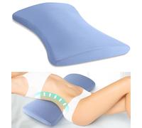 Cuscino di supporto lombare per alleviare il dolore alla schiena: cuscino lombare per dormire, cuscino in memory foam, cuscino a cuneo per chi dorme sul fianco, sulla schiena e sullo stomaco, cuscino