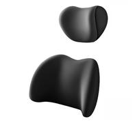 Cuscino di Supporto Lombare per Auto, per BMW 5 Series Gran Turismo Grand Tourer 2009-2017 Memory Foam, Design ergonomico, Antistatico, inodore, Facile da installare,A Black