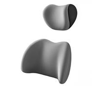 Cuscino di Supporto Lombare per Auto, per BMW 5 Series Gran Turismo Grand Tourer 2009-2017 Memory Foam, Design ergonomico, Antistatico, inodore, Facile da installare,B Grey