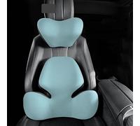 Cuscino di Supporto per Il Collo per Maserati GranCabrio/GranTurismo/Grecale/MC20, Poggiatesta e Supporto Lombare, Utilizzati per la Protezione della Colonna Vertebrale,Blue