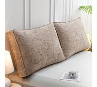 Cuscino di supporto per la schiena per divano e letto, morbido cuscino da lettura con fodera rimovibile, disponibile in 60/70/80/90/100 x 50 x 18 cm, ideale per t & Relaxat (B1 60 x 50 x 18 cm)