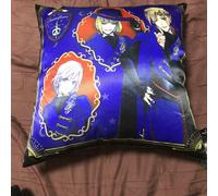 Cuscino Disney Twisted Wonderland Pomefiore blu nero Vil Epel Rook Japan
