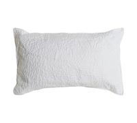 Cuscino DKD Home Decor Bianco Poliestere Floreale 60 x 10 x 40 cm