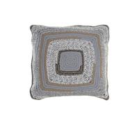 Cuscino DKD Home Decor Naturale Grigio 40 x 10 x 40 cm Boho