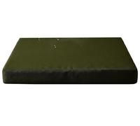 Cuscino Dondolo Sospeso Impermeabile 80% 130/150/160/180 cm, 4/3/2/1 Posti, da Giardino, Cuscino per Panca Esterno Interno, Spesso 5cm, per Patio Cucina Panchina(Oliva scura,110x45 cm 43x18 in)