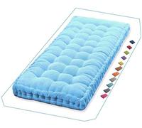 Cuscino e schienale per dondolo da portico, ispessito, 101,6 cm, 152,4 cm, 91,4 cm, 127 cm, per panca da 1-3 posti, mobili da giardino, patio, amaca in rattan (100 x 35 cm)