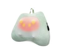 Cuscino elettrico multifunzione per massaggio a caldo, massaggiatore lombare per collo, schiena, spalle, collo, gambe, tutto il corpo per alleviare l'affaticamento