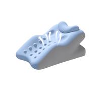 Cuscino ergonomico a - Sentieri per dormire | Cuscini a per mal di schiena | Cuscino per sedia in memory foam con coperchio lavabile per chi dorme sul lato sdraiato