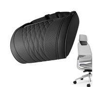 Cuscino ergonomico di rimbalzo lento della schiuma di memoria del cuscino | Cuscino rilassante per poggiatesta auto, per pendolarismo, lunghi viaggi su strada, berlina, camion, camper, SUV, nero