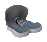 Cuscino ergonomico per sedile in memory foam per ufficio, auto, sedie da gioco e sala da pranzo, sciatica, sollievo dal dolore dell'osso coda e del coccige, supporto