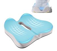 Cuscino Ergonomico Sedia Ufficio Seduta Prostata Gaming Posturale Poltrona Auto Rialzo Sedile Macchina Dolore Anca Cushion Antidecubito Lombosciatalgia Infiammato Lombare Coxartrosi Schiuma Memoria