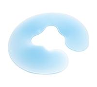 Cuscino Faccia in Giù in Silicone 30x27x2cm a U per Salone | Lavabile, Taglio Ampio e Superficie Curva Angolare, per Lettini, Studi e Centri Pedicure