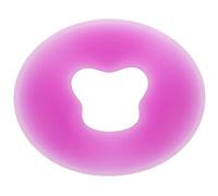 Cuscino Facciale a U in Silicone per Massaggio e Riposo | Tavolo Spa, Ufficio, Letto, Colore Porpora, Riduce la Pressione, Favorisce il Respiro, Uso