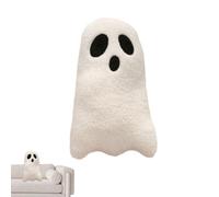Cuscino Fantasma Halloween | Peluche da Notte Halloween | Cuscino di Peluche Morbido Imbottito Decorazioni per la Nanna per Ragazzi e Ragazze Ideale per il Sonno per Feste di Compleanno e Vacanze