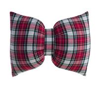 Cuscino fiocco tartan 45x35 cm