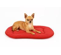 Cuscino Firenze Sottile Ovale Rosso 45x33x3cm
