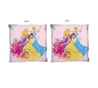 Disney Princess Cuscino Pre-riempito Quadrato Floreale Divano Bambini 40cm x
