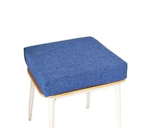 Cuscino for divano in spugna di cotone e lino imitazione, for Tatami for camera da letto con balcone(Blue,40 * 40 * 5cm)