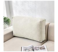 Cuscino for La Lettura Cuscino di Supporto Lombare Cuscino for Divano Cuscino for Schienale Divano con Fodera Sfoderabile Cuscini for Divano da Esterno Cuscino di Ricambio for Schienale(White,70x45x12
