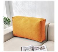 Cuscino for La Lettura Cuscino di Supporto Lombare Cuscino for Divano Cuscino for Schienale Divano con Fodera Sfoderabile Cuscini for Divano da Esterno Cuscino di Ricambio for Schienale(Orange,60x45x1
