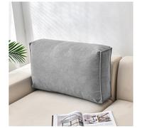 Cuscino for La Lettura Cuscino di Supporto Lombare Cuscino for Divano Cuscino for Schienale Divano con Fodera Sfoderabile Cuscini for Divano da Esterno Cuscino di Ricambio for Schienale(Gray,60x45x12c