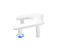 Cuscino for mani regolabile sollevabile a forma di U for nail art, supporto staccabile in pelle PU, cuscinetto con design inclinabile Per La Progettazione,La Formazione